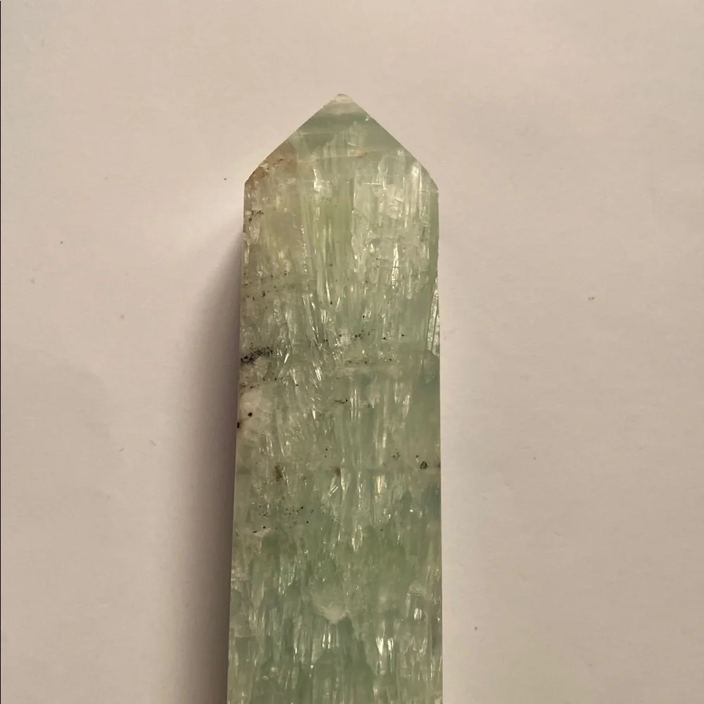Caribbean Calcite Polished Crystal Tower - Picture 3 of 7